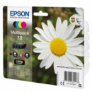 Tinta EPSON C13T18064012 Multipack 18 4 Colores
