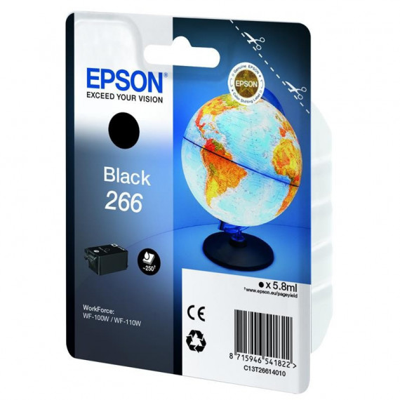 Tinta EPSON C13T26614010 Black T266