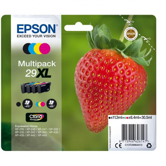 Tinta EPSON C13T29964012 Multipack 29XL