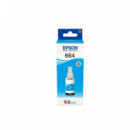 Tinta EPSON L355/L555 Bote Cyan 664 Ecotank Bottle (70ML)