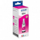 Tinta EPSON L355/L555 Bote Magenta 664 Ecotank Bottle (70ML)