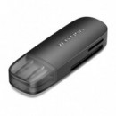 Lector de Tarjetas Externo VENTION USB 3.0 Microsd