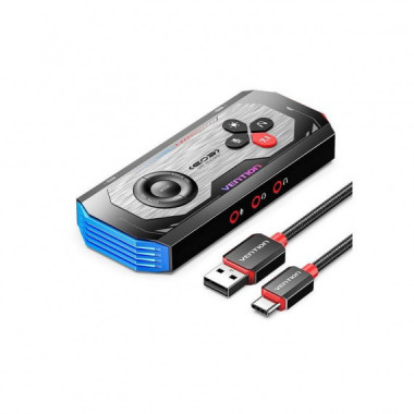 Tarjeta de Sonido VENTION Amplificador Gaming 7.1 Usb-c 3X Jack 3.5MM