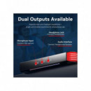 Tarjeta de Sonido VENTION Amplificador Gaming 7.1 Usb-c 3X Jack 3.5MM