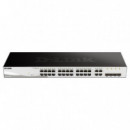 Switch D-LINK Gigabit 28 Puertos DGS-1210-28