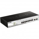 Switch D-LINK Gigabit 8 Puertos DGS-1210-08P Poe Uplink