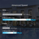Access Point TP-LINK Omada EAP620 HD Poe 1800MBIT/S Wifi Dual Band