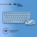 Teclado + Raton NGS Fantasy Kit Wireless Blue