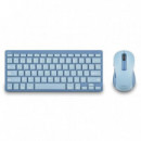 Teclado + Raton NGS Fantasy Kit Wireless Blue