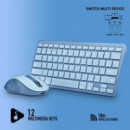 Teclado + Raton NGS Fantasy Kit Wireless Blue