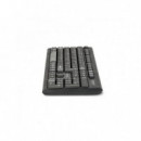 Teclado NGS Funky USB Multimedia Black