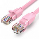 Cable de Red CAT.6 Utp 1M VENTION Rose