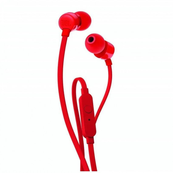 Auriculares + Microfono JBL Tune 110 In Ear Aux Red