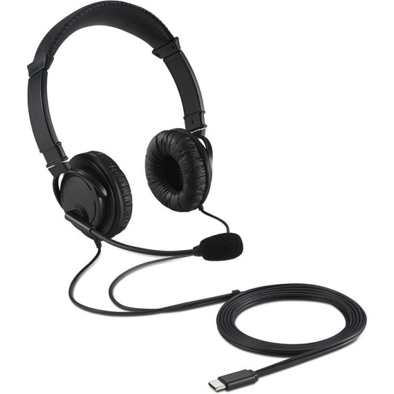 Auriculares + Microfono KENSINGTON K97457WW Hi-fi Usb-c Black