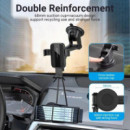 Soporte VENTION KCOB0 Coche para Smartphone 4.7-7.32 Ventosa Black