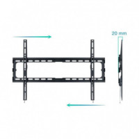 Soporte TV Monitor TOOQ 37-80 45KG Black