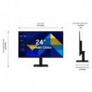 Monitor SAMSUNG Essential S3 24" IPS 100HZ VGA HDMI Black