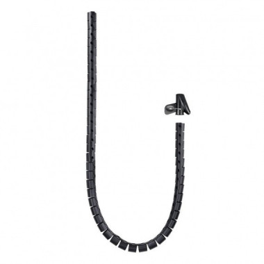 Organizador de Cable NANOCABLE Flexible 25MM 1M Black