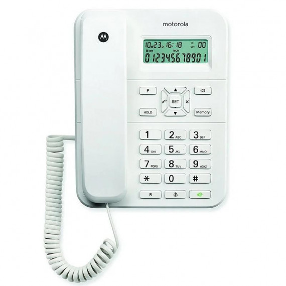 Telefono MOTOROLA CT202 Dect White