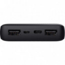 Powerbank TRUST Primo 15000MAH 2A USB + Usb-c + Micro-usb Eco Black