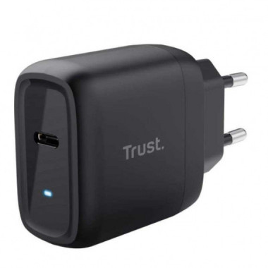 Cargador TRUST Maxo Usb-c 45W 2M Black