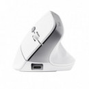 Raton TRUST Bayo Ii Ergonomico Eco 2400 Dpi Wireless Recargable White