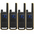 Walkie Talkie MOTOROLA T82 Extrem Quad Pack 4UD