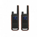 Walkie Talkie MOTOROLA T82 ( Pack 2 Ud )
