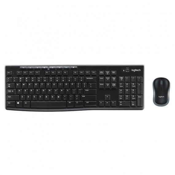 Teclado + Raton LOGITECH MK270 Wireless Black