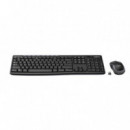 Teclado + Raton LOGITECH MK270 Wireless Black