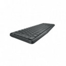 Teclado + Raton LOGITECH MK235 Wireless Black