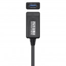 Cable USB 3.0 Alargador Am/ah 5M AISENS Black