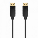 Cable Displayport M/m AISENS V1.2 Ccs 4K 0.5M