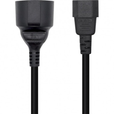 Cable AISENS Adaptador C14 Macho a Schuko Hembra