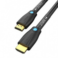 Cable HDMI 2.0 4K 30HZ Hdmi/m - Hdmi/m VENTION 20M Black - Guanxe Atlantic Marketplace