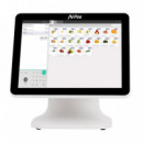 Tpv AVPOS K5000 15" Aluminio Tactil I7/8GB/SSD128/W11P White 3YR Garantia