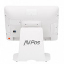 Tpv AVPOS K5000 15" Aluminio Tactil I7/8GB/SSD128/W11P White 3YR Garantia