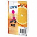 Tinta EPSON C13T33634012 Magenta Xl 33XL