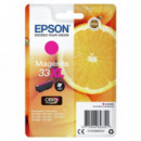 Tinta EPSON C13T33634012 Magenta Xl 33XL