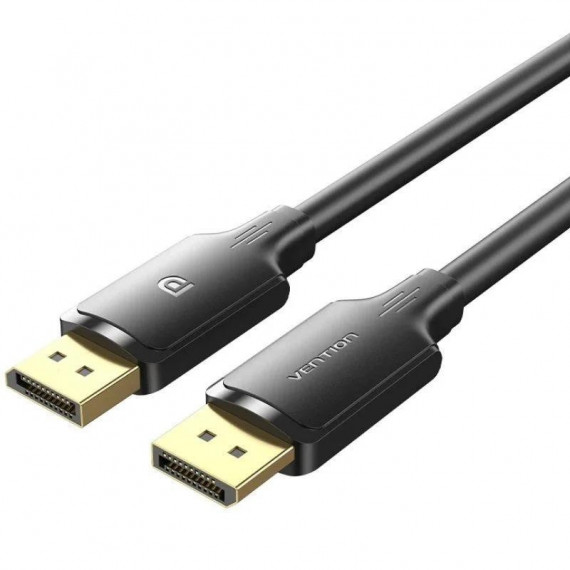 Cable Displayport 1.2 4K VENTION Dp/m - Dp/m 1M Black