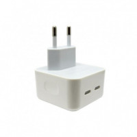 Cargador ONEWAY X2USB-C 65W + Cable Usb-c 1M White - Guanxe Atlantic Marketplace