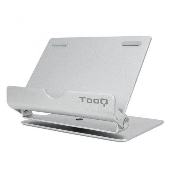 Soporte Tooq Sobremesa para Smartphone/tablet 10" INCLINABLE/360º Silver  AISENS