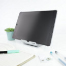 Soporte Tooq Sobremesa para Smartphone/tablet 10" INCLINABLE/360º Silver  AISENS