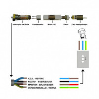 Pantalla Proyeccion PHOENIX Pared y Techo Electrica 169 300X300