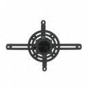 Soporte Proyector TOOQ Techo Giratorio E Inclinable Black