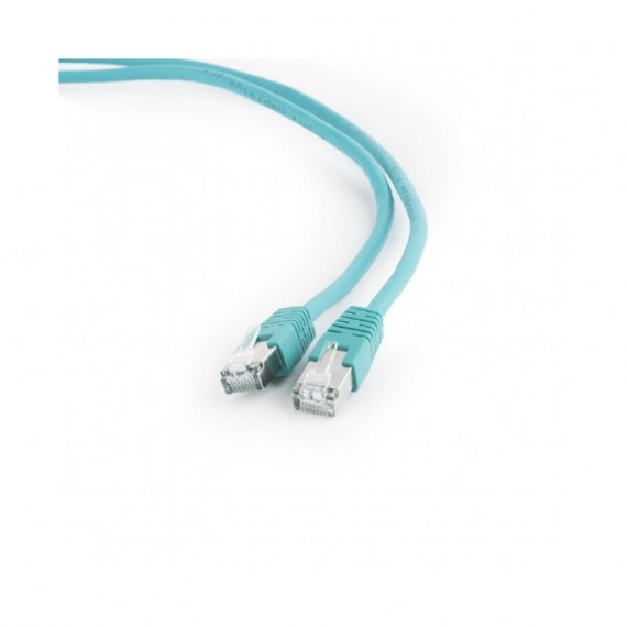 Cable de Red CAT.6 Ftp 0.5M GEMBIRD Green