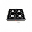 Ventilador Cuadruple 12 Cm POWERGREEN Armario Rack