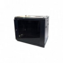 Armario Rack POWERGREEN 9U 60X60 Termostato + Ventiladores + 1 Bandeja