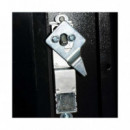 Armario Rack POWERGREEN 42U 80X80 Desmontado Puertas Perforadas Metal