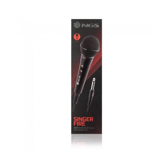 Microfono NGS Singer Fire Jack 3M - Guanxe Atlantic Marketplace